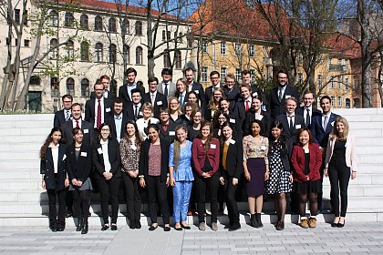 Teilnehmer des studentischen Projektes " Model UN-Parliament"
Foto:VFF/Archiv